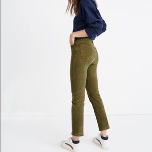 Madewell Classic Straight Leg - corduroy edition